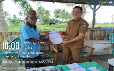 SMK Negeri 1 Gorontalo Utara Perkuat Ekosistem Perikanan Lokal: Teken MoU dengan Kelompok Usaha Sinar Balangga untuk Jurusan APAT