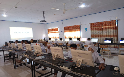 SMK Negeri 1 Gorontalo Utara Gelar Gladi Bersih Tes Kemampuan Akademik (TKA) Tahun 2025